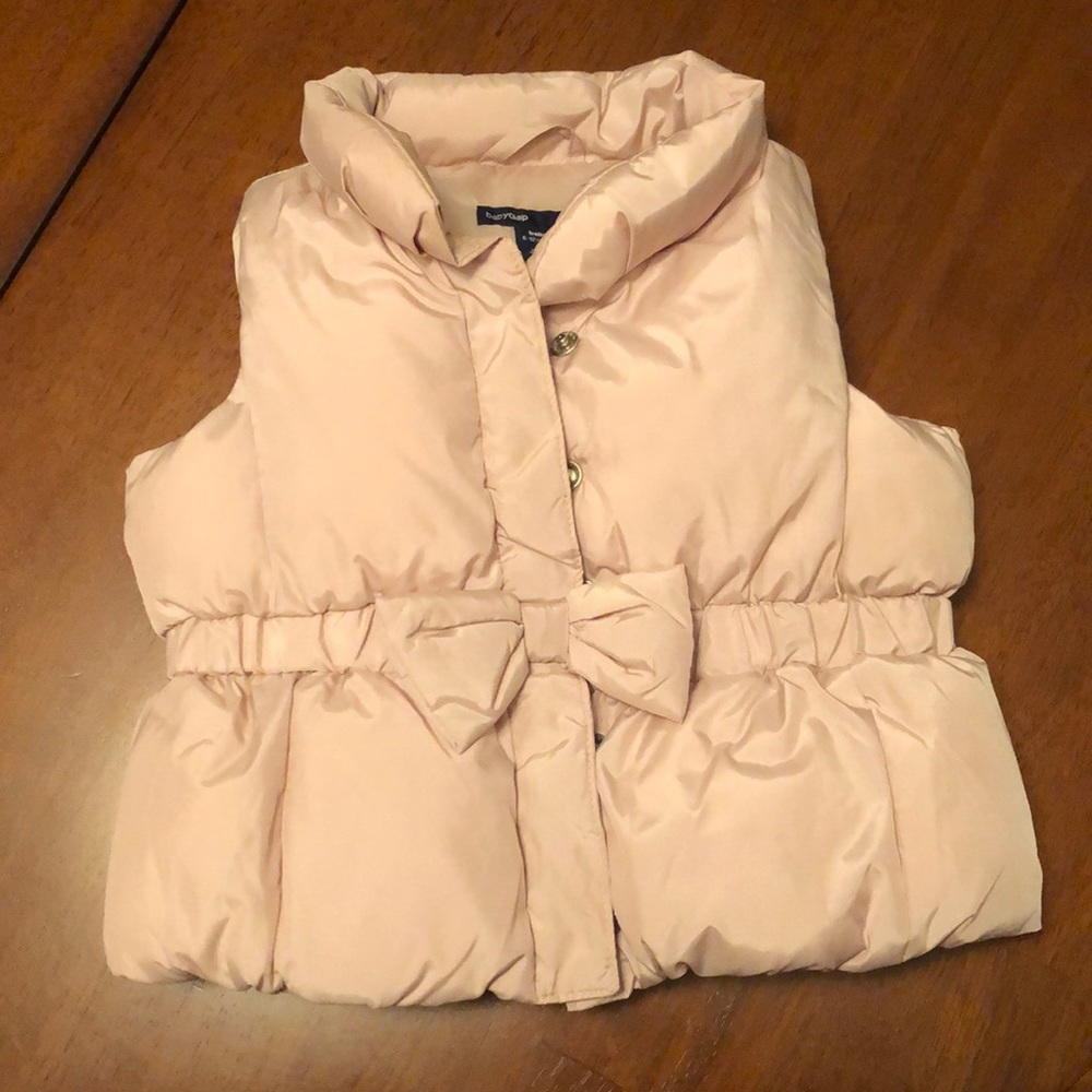 Pink Puffy Vest